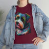 Bright Biewer Terrier Heavy Cotton T-Shirt