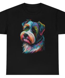 Bright Biewer Terrier Heavy Cotton T-Shirt