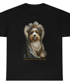 Queen Biewer Terrier Heavy Cotton T-Shirt