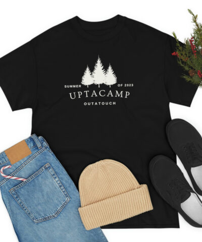 12124 216 400x480 - Uptacamp Outatouch Camping Cotton Tee - The T-Shirt for Hikers, Backpackers and vacationers. Upta Camp for a Relaxing Time Away