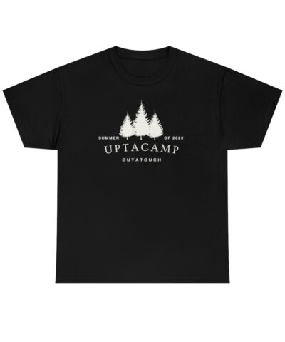 12124 217 400x480 - Uptacamp Outatouch Camping Cotton Tee - The T-Shirt for Hikers, Backpackers and vacationers. Upta Camp for a Relaxing Time Away