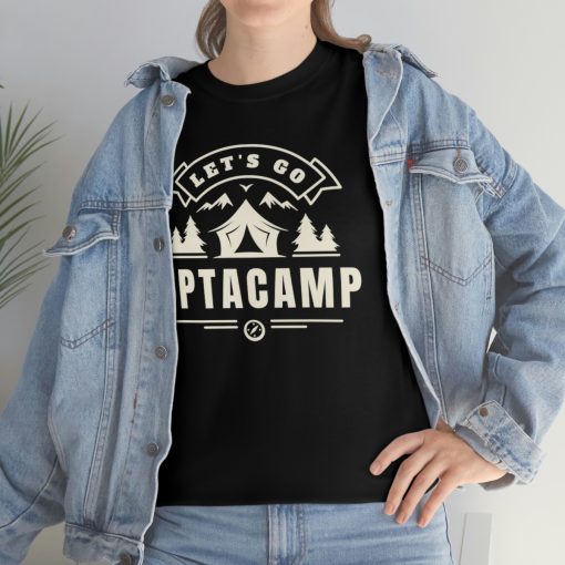 New Uptacamp Camping Comfort Cotton Tee – For Hikers & Backpackers