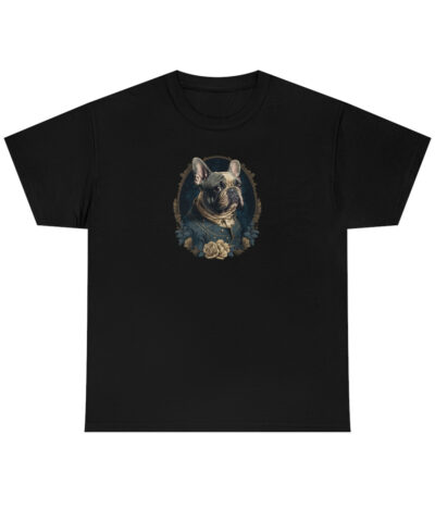 12124 37 400x480 - French Bulldog Portrait Cotton Tee V - a perfect gift for the frenchy lover or any bull dog fan