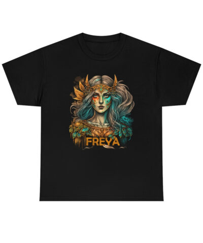 12124 72 400x480 - Freya the Norse Goddess Cotton T-Shirt