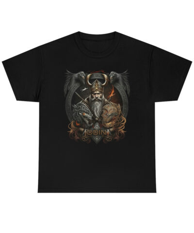 12124 81 400x480 - Norse God Odin Cotton T-Shirt