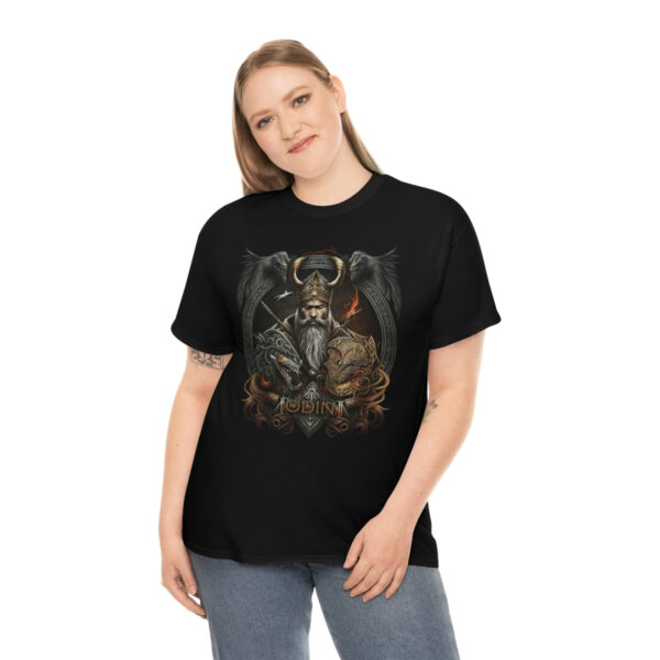 Norse God Odin Cotton T-Shirt