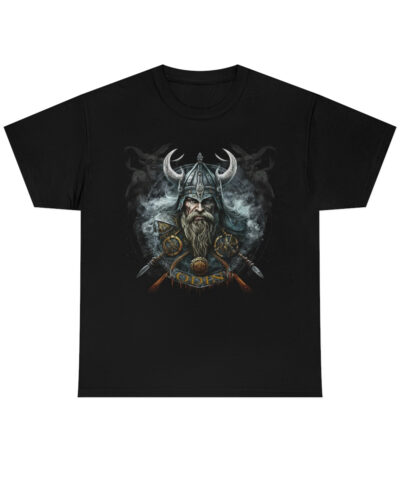 12124 99 400x480 - Odin the Norse God Cotton Tee