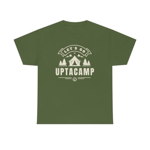 New Uptacamp Camping Comfort Cotton Tee – For Hikers & Backpackers