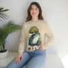 MILF "Man I Like Frogs" Crewneck Sweatshirt | Cottagecore Goblincore Froggy Lover Shirt