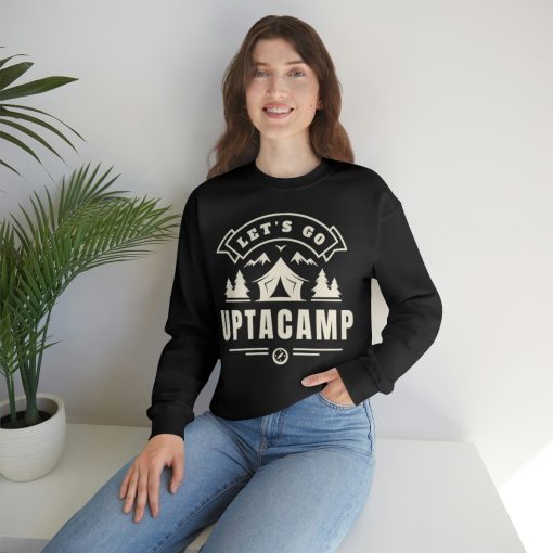 New Uptacamp Comfortable Heavy Crewneck Sweatshirt – Hiking, Backpacking, Camping Gift