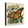 Monarch Butterfly Vintage Antique Retro Canvas Wall Art - This Art Print Makes the Perfect Gift for any Nature Lover. Uplifting Decor.