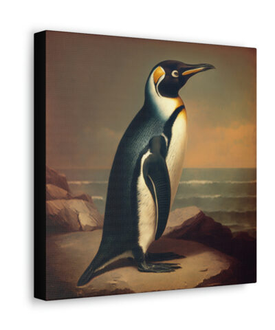 34244 204 400x480 - Penguin Vintage Antique Retro Canvas Wall Art - This Art Print Makes the Perfect Gift for any Nature Lover. Uplifting Decor.