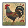 Rustic Folk Rooster Canvas Gallery Wraps - Perfect Gift for Your Country Farm Friends