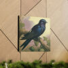 Purple Martin Vintage Antique Retro Canvas Wall Art - This Art Print Makes the Perfect Gift for any Nature Lover. Uplifting Decor.