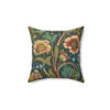 Cottagecore Floral Design Spun Polyester Square Pillow