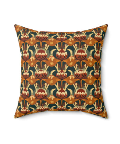 41527 41 400x480 - Mid-Century Modern Floral Design Spun Polyester Square Pillow