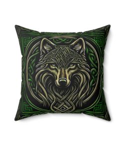 Celtic Knotwork Spun Polyester Square Pillow