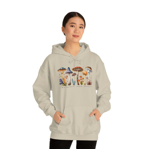 Respect the Magic Hooded Sweatshirt | Multiple Colors | Perfect Nature Lover Gift with Cottagecore and Goblincore