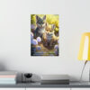 Wolf Inspirations - Life is Either a Daring Adventure or Nothing At All - Premium Matte Vertical Posters