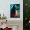 Wolf Inspirations - Dream Big and Dare to Fail - Premium Matte Vertical Posters