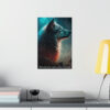 Wolf Inspirations - Dream Big and Dare to Fail - Premium Matte Vertical Posters