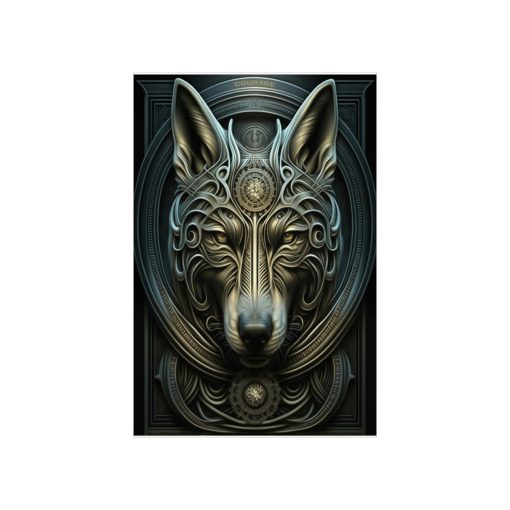 Wolf Inspirations – Courage – Premium Matte Vertical Posters