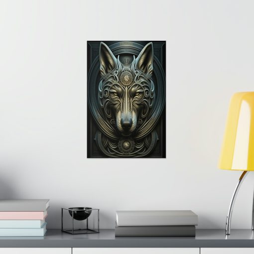 Wolf Inspirations – Courage – Premium Matte Vertical Posters