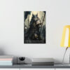Wolf Inspirations - Wolves Never Lose Sleep Over the Opnions of Sheep - Premium Matte Vertical Posters
