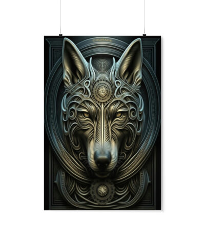 43147 104 400x480 - Wolf Inspirations - Courage - Premium Matte Vertical Posters