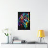 Wolf Inspirations - It Takes Courage to Stand Out From the Pack - Premium Matte Vertical Posters