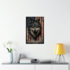 Wolf Inspirational Quotes - Born Free - Premium Matte Vertical Posters