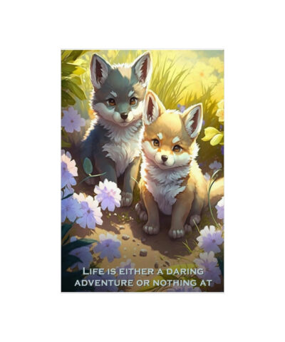43147 89 400x480 - Wolf Inspirations - Life is Either a Daring Adventure or Nothing At All - Premium Matte Vertical Posters