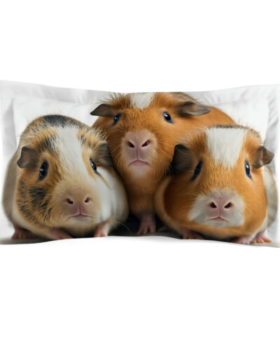 43375 2 400x480 - Guinea Pig Trio Microfiber Pillow Sham