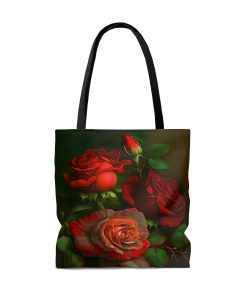 Victorian Vintage Roses Tote Bag