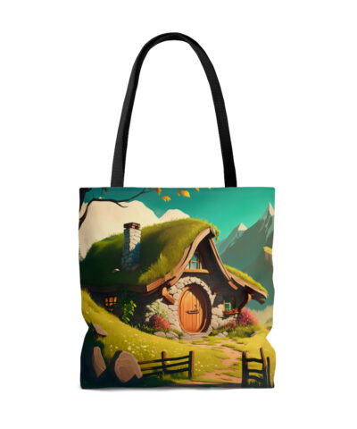 45127 49 400x480 - Middle Earth Hobbit Hole Tote Bag - Cute Cottagecore Totebag Makes the Perfect Gift for LOTR Fans