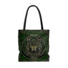 Celtic Knotwork Wolf Tote Bag