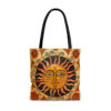 Folk Art Big Rooster Tote Bag – Cute Cottagecore Totebag Makes the Perfect Gift