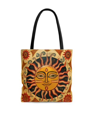 45127 64 400x480 - Folk Art Sun Tote Bag - Cute Cottagecore Totebag Makes the Perfect Gift