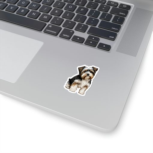 Cute Biewer Terrier Kiss-Cut Stickers