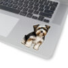 Cute Biewer Terrier Kiss-Cut Stickers