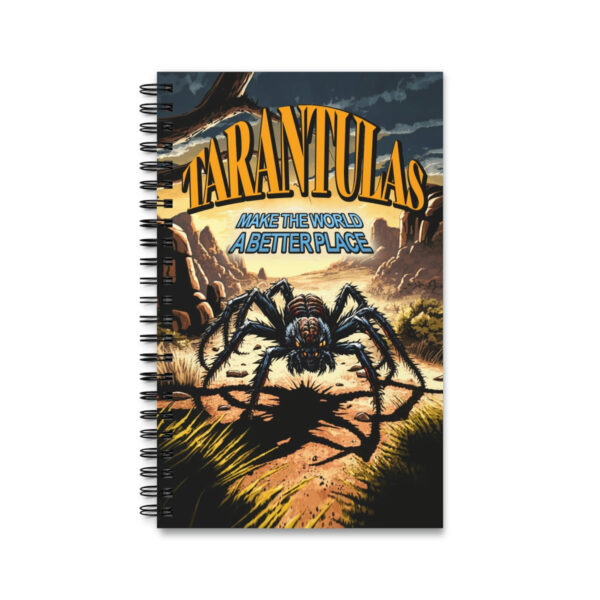 Tarantula Graphic Novel Cover Spiral Journal Notebook Sketch Book