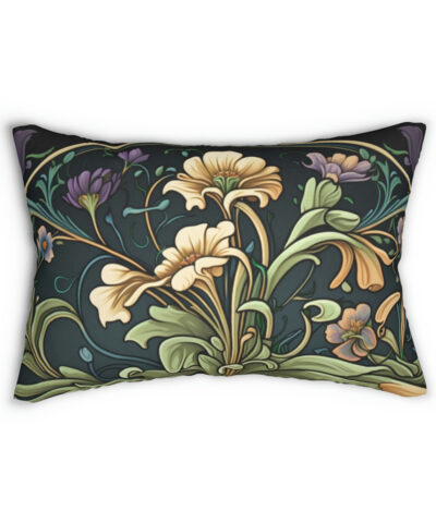 69371 30 400x480 - Art Nouveau Spun Polyester Lumbar Pillow