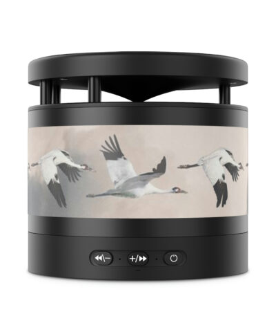 72012 22 400x480 - Whooping Cranes Flying Metal Bluetooth Speaker and Wireless Charging Pad