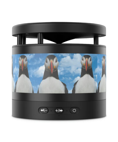 Puffin Metal Bluetooth Speaker and Wireless Charging Pad