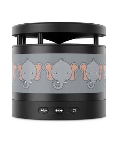 72012 49 400x480 - Gigi the Elephant Metal Bluetooth Speaker and Wireless Charging Pad