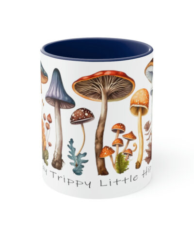 72182 400x480 - Stay Trippy Little Hippy Two-Tone Coffee Mug Cottagecore Goblincore Mushroom