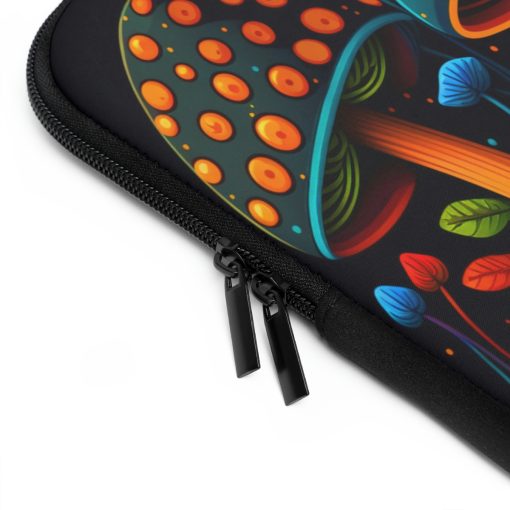 Boho Cottagecore Magic Mushrooms Laptop Sleeve | Macbook Case Laptop Bag Zipper Pouch