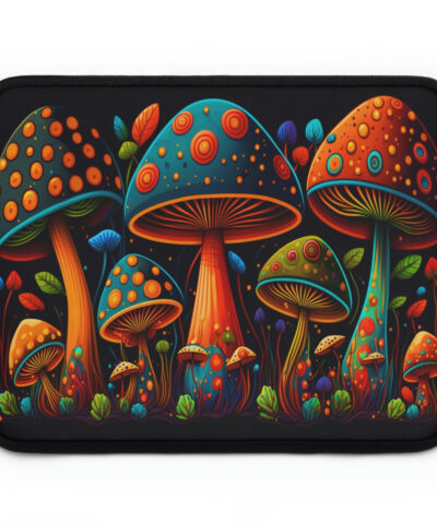 72553 24 400x480 - Boho Cottagecore Magic Mushrooms Laptop Sleeve | Macbook Case Laptop Bag Zipper Pouch