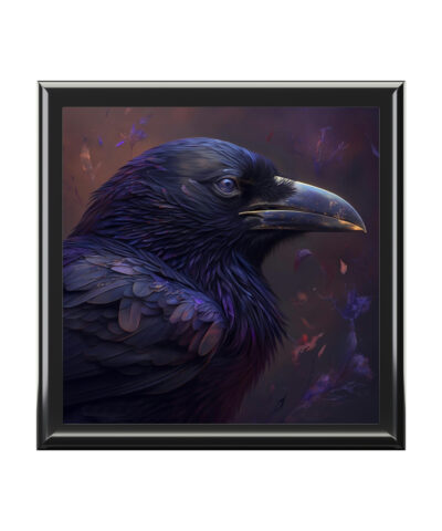 Black Raven Jewelry Box