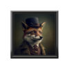 Vintage Fox Gentleman Jewelry Box